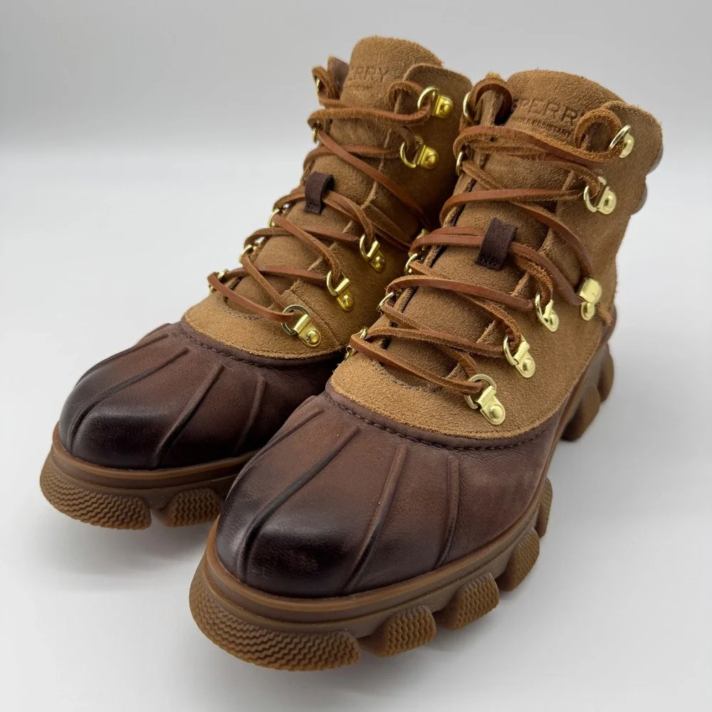 Sperry‎ Summit Duck Boots Women 8.5 Water Resistant Lug Gorpcore Outdoor Hiking